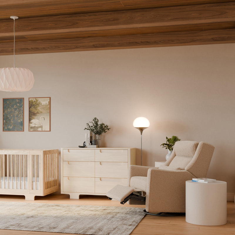 Load image into Gallery viewer, Babyletto Kiwi Plus Power Recliner and Swivel Glider with Power Adjustable Headrest and USB Port
