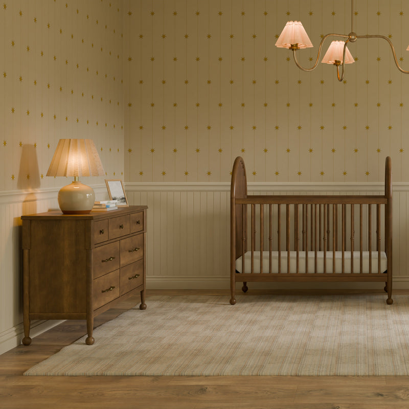 Load image into Gallery viewer, Namesake Alouette 3-in-1 Convertible Spindle Crib
