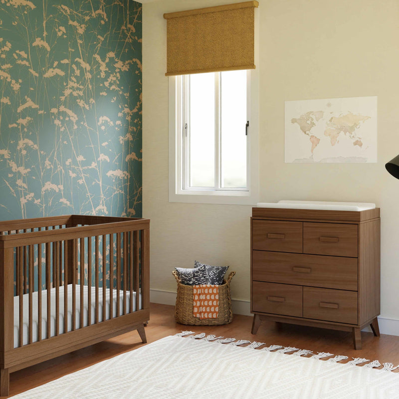 Load image into Gallery viewer, Babyletto Scoot 3-Drawer Changer Dresser with Removable Changing Tray
