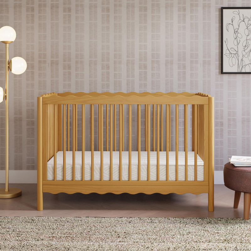 Load image into Gallery viewer, Babyletto Swell 4-in-1 Convertible Crib with Toddler Bed Conversion Kit
