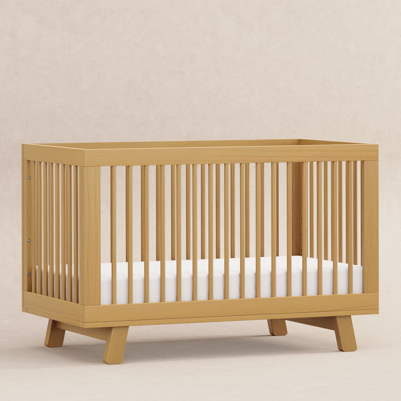 Load image into Gallery viewer, Babyletto Hudson 3-in-1 Convertible Crib with Toddler Bed Conversion Kit
