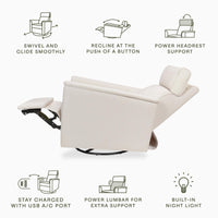 Namesake Willa Pro Power Recliner & Swivel Glider