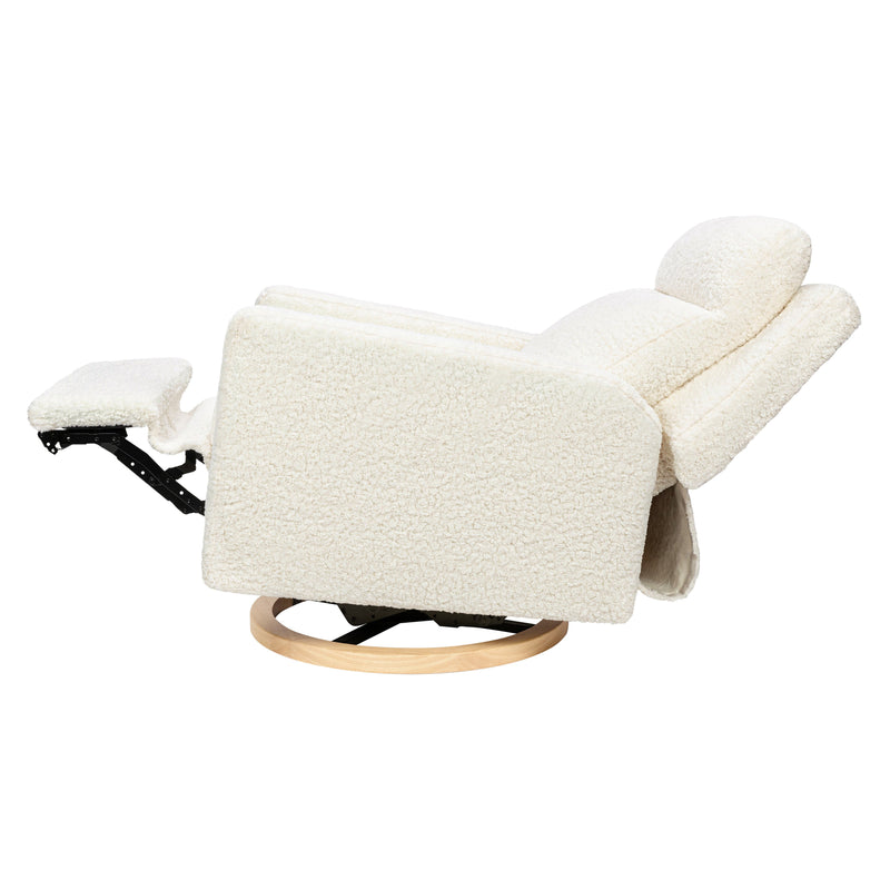 Load image into Gallery viewer, Babyletto Sigi Pro Power Recliner &amp; Swivel Glider with Power Adjustable Headrest and Lumbar Support
