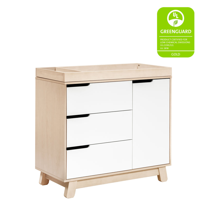 Load image into Gallery viewer, Babyletto Hudson 3-Drawer Changer Dresser with Removable Changing Tray
