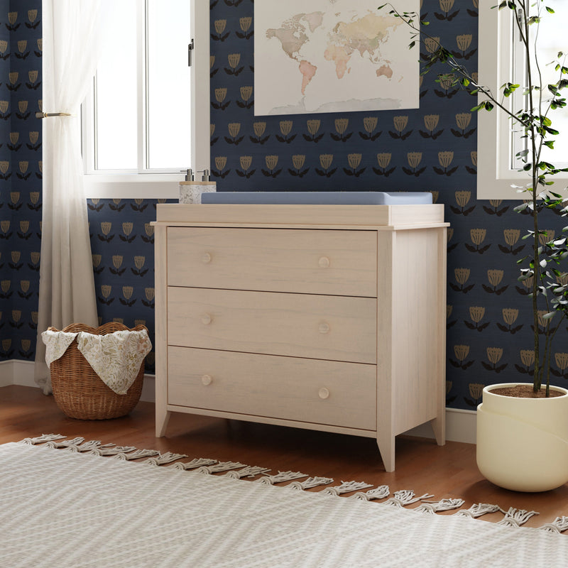 Load image into Gallery viewer, Babyletto Sprout 3-Drawer Changer Dresser with Removable Changing Tray
