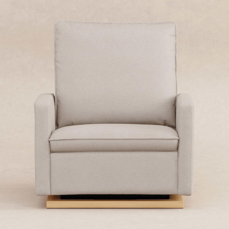 Load image into Gallery viewer, Babyletto Cali Pillowback Chair and a Half Glider in Eco-Performance Fabric | Water Repellent &amp; Stain Resistant
