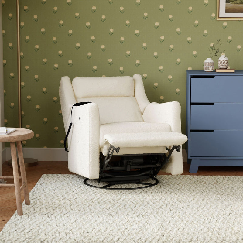 Load image into Gallery viewer, Babyletto Kiwi Deluxe Power Recliner &amp; Swivel Glider with Heat and Massage
