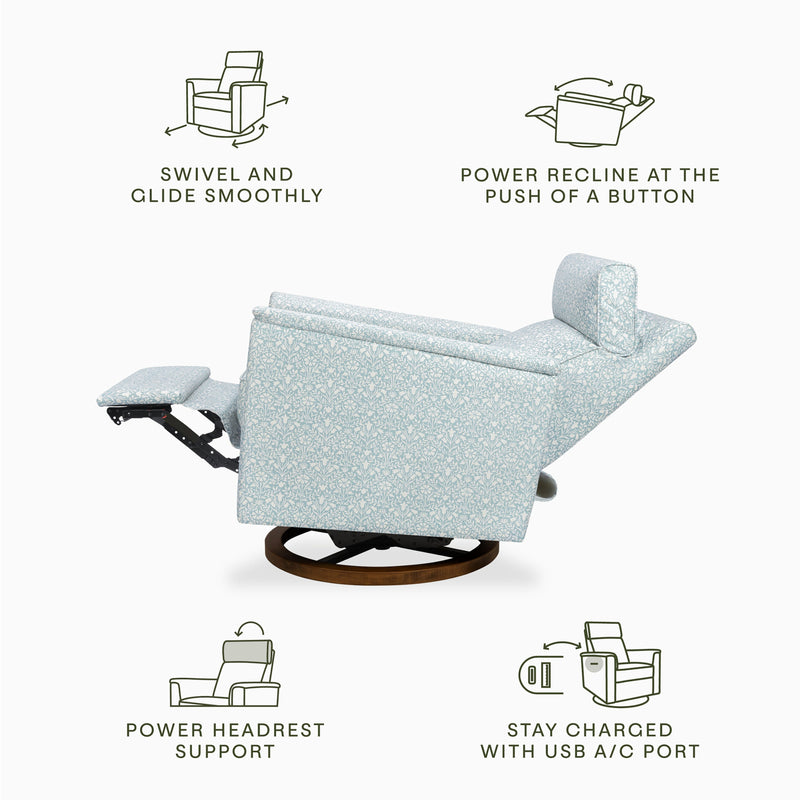 Load image into Gallery viewer, Morris &amp; Co. x Namesake Willa Plus Power Glider Recliner w/ Power Headrest
