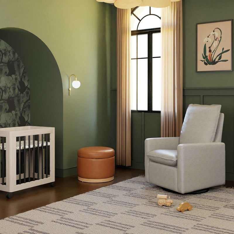 Load image into Gallery viewer, Babyletto Cali Pillowback Swivel Glider

