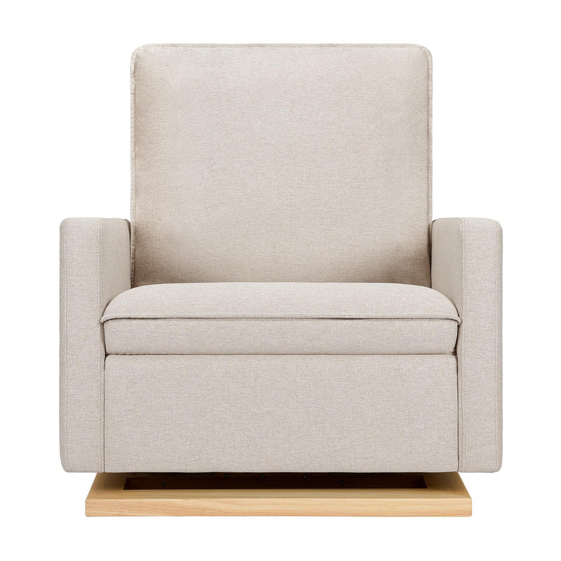 Load image into Gallery viewer, Babyletto Cali Pillowback Chair and a Half Glider in Eco-Performance Fabric | Water Repellent &amp; Stain Resistant
