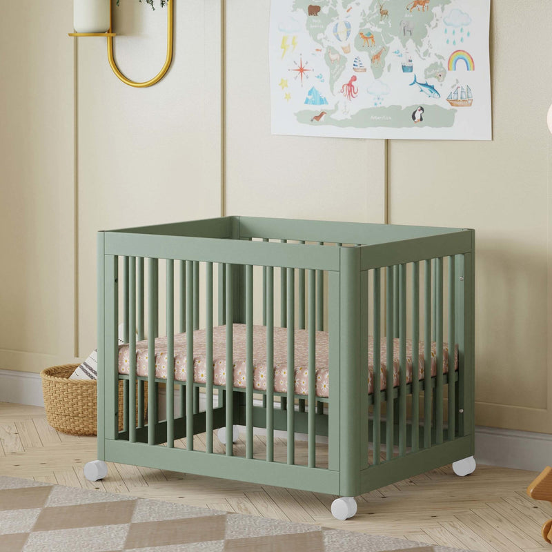 Load image into Gallery viewer, Babyletto Yuzu 8-in-1 Convertible Crib with All-Stages Conversion Kits
