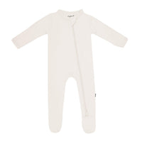 Kyte Baby Zippered Footie - Oat