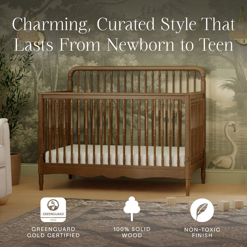 Load image into Gallery viewer, Namesake Liberty 4-in-1 Convertible Spindle Crib
