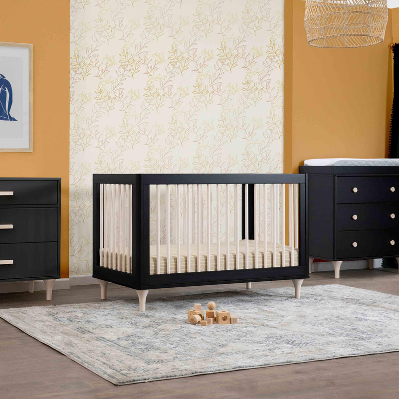 Load image into Gallery viewer, Babyletto Lolly 3-in-1 Convertible Crib with Toddler Bed Conversion Kit
