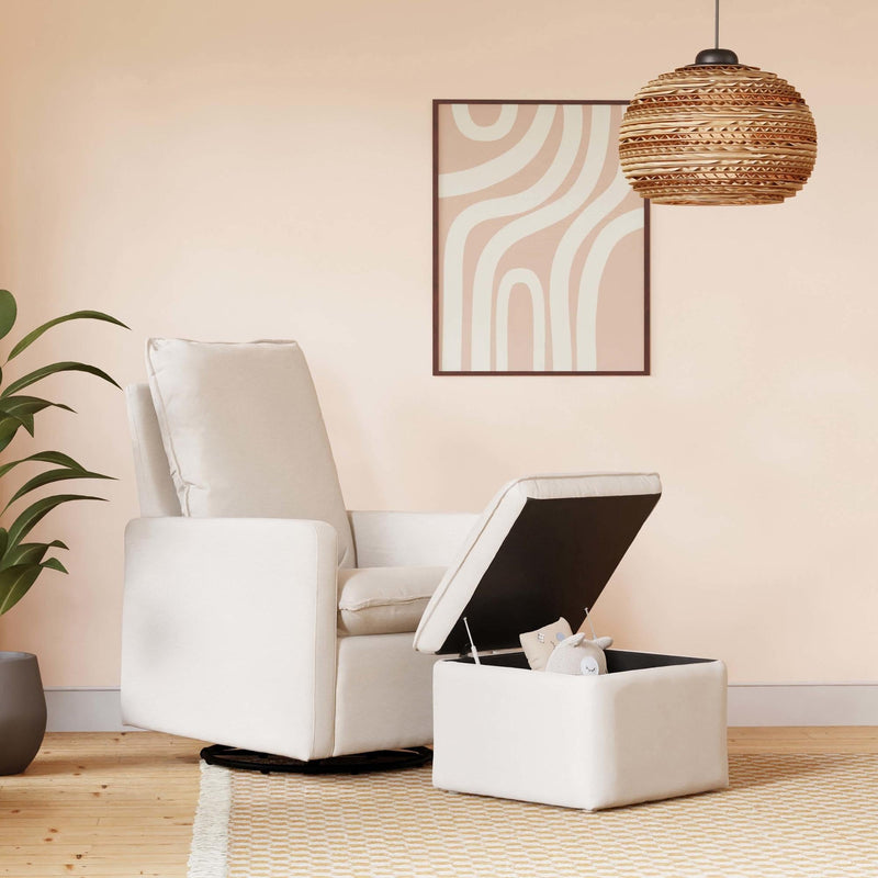 Load image into Gallery viewer, Babyletto Cali Pillowback Swivel Glider

