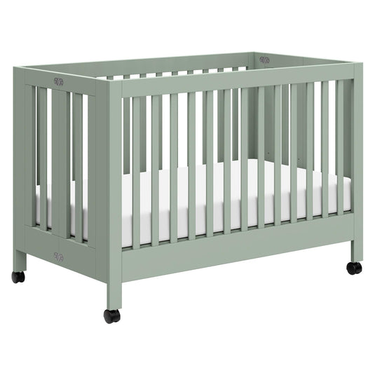 Babyletto Maki Portable Folding Crib with Toddler Bed Conversion Kit