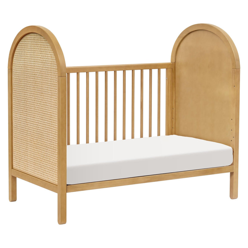Load image into Gallery viewer, Babyletto Bondi Cane 3-in-1 Convertible Crib with Toddler Bed Conversion Kit
