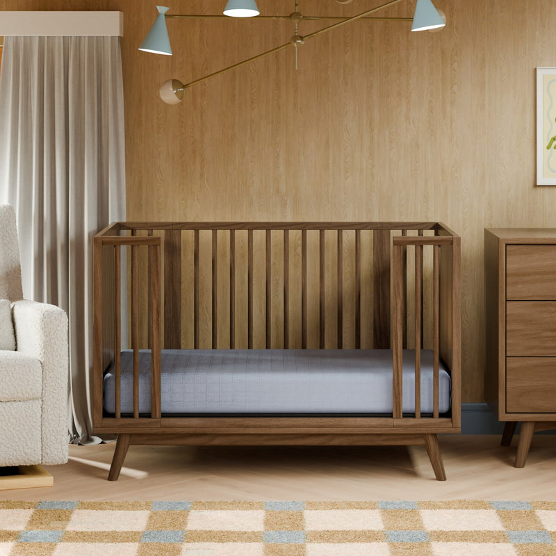 Load image into Gallery viewer, Babyletto Palma 8-in-1 Convertible All-Stages Crib with Bassinet &amp; Toddler Bed Kits
