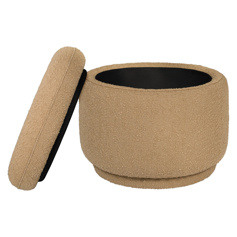 Load image into Gallery viewer, Babyletto Enoki Storage Ottoman in Boucle
