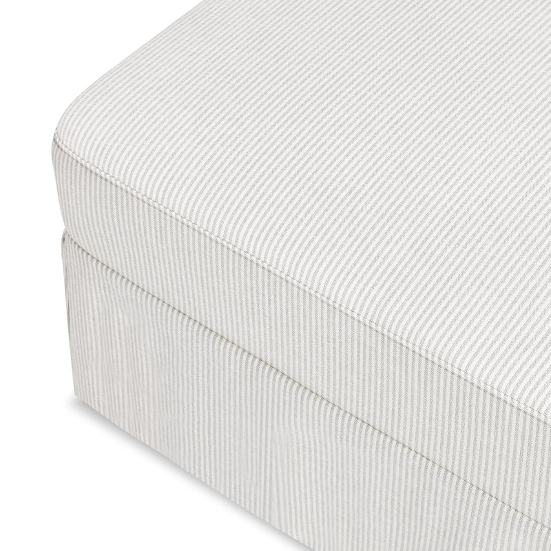 Load image into Gallery viewer, Namesake Crawford Gliding Ottoman
