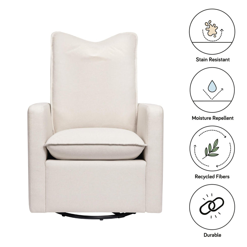 Load image into Gallery viewer, Babyletto Cali Pillowback Swivel Glider
