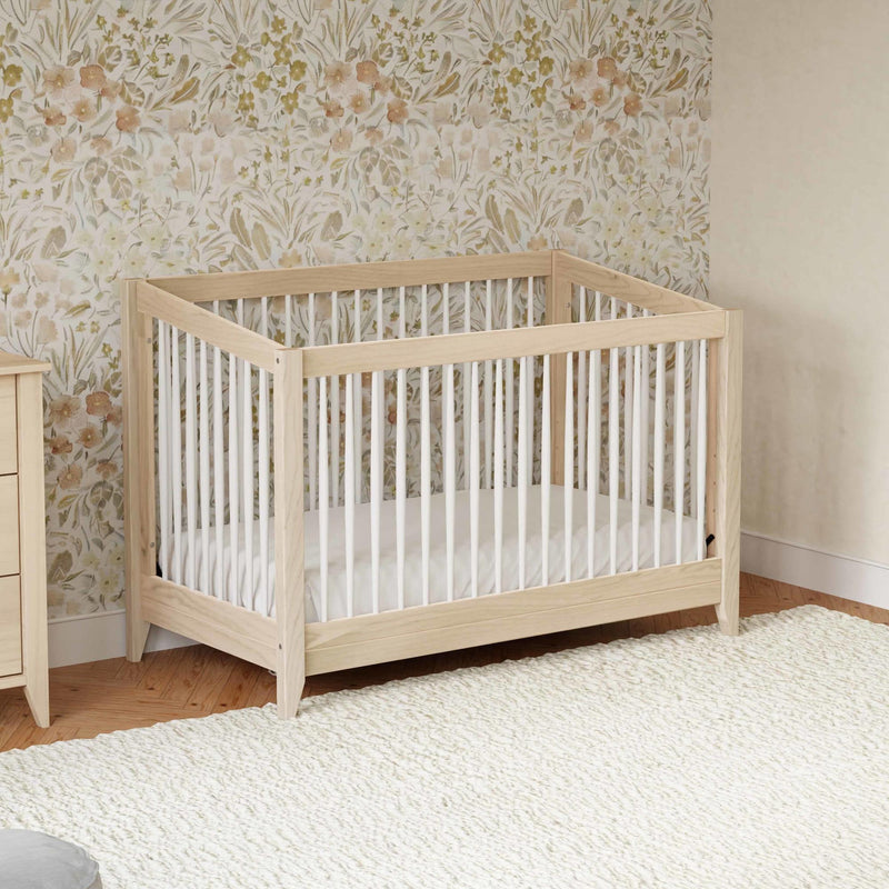Load image into Gallery viewer, Babyletto Sprout 4-in-1 Convertible Crib with Toddler Bed Conversion Kit
