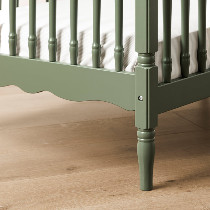 Load image into Gallery viewer, Namesake Liberty 3-in-1 Convertible Spindle Crib with Toddler Bed Conversion Kit

