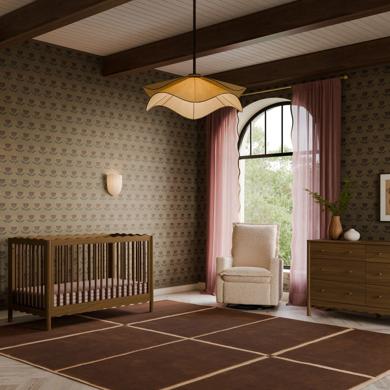 Load image into Gallery viewer, Babyletto Swell 4-in-1 Convertible Crib with Toddler Bed Conversion Kit
