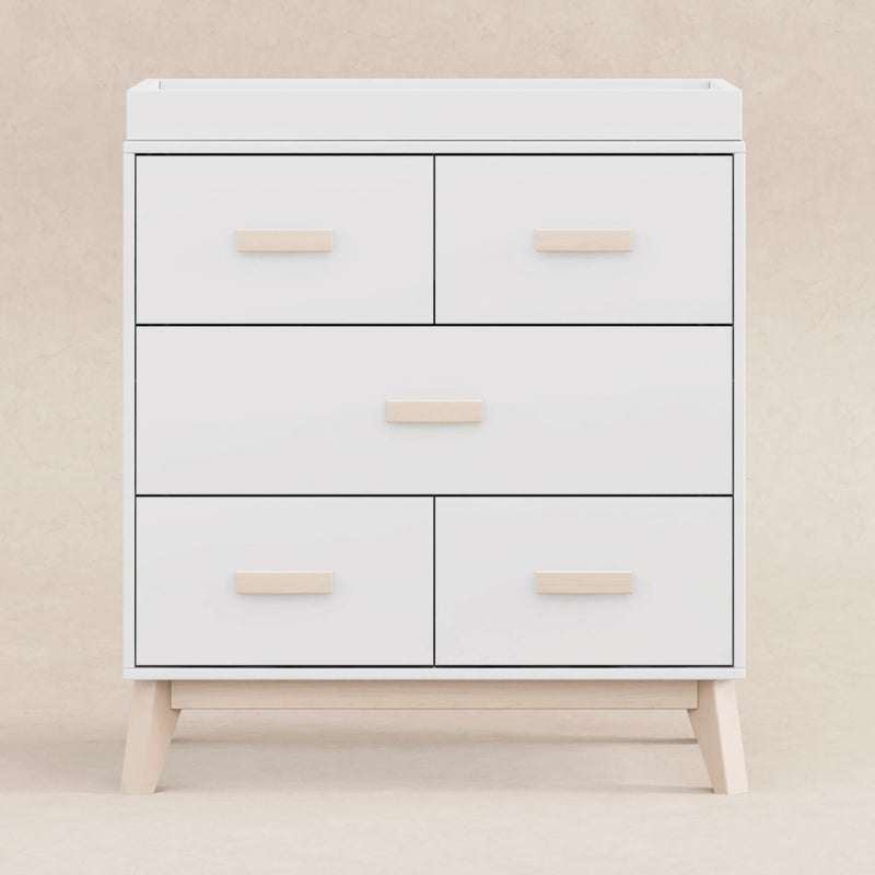 Load image into Gallery viewer, Babyletto Scoot 3-Drawer Changer Dresser with Removable Changing Tray
