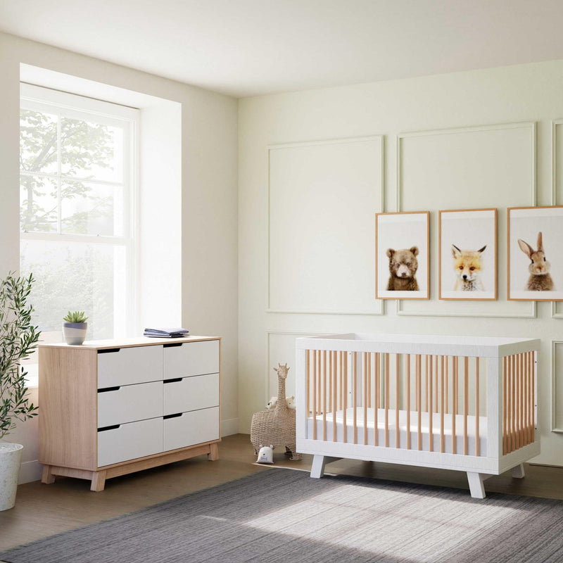 Load image into Gallery viewer, Babyletto Hudson 6-Drawer Double Dresser
