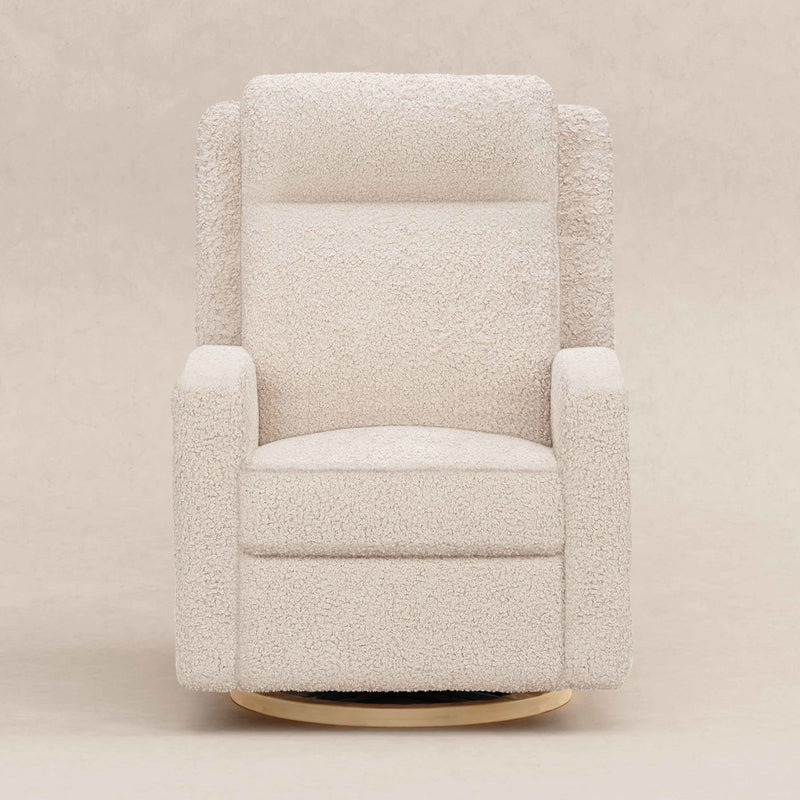 Load image into Gallery viewer, Babyletto Sigi Pro Power Recliner &amp; Swivel Glider with Power Adjustable Headrest and Lumbar Support
