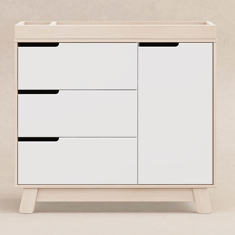 Load image into Gallery viewer, Babyletto Hudson 3-Drawer Changer Dresser with Removable Changing Tray
