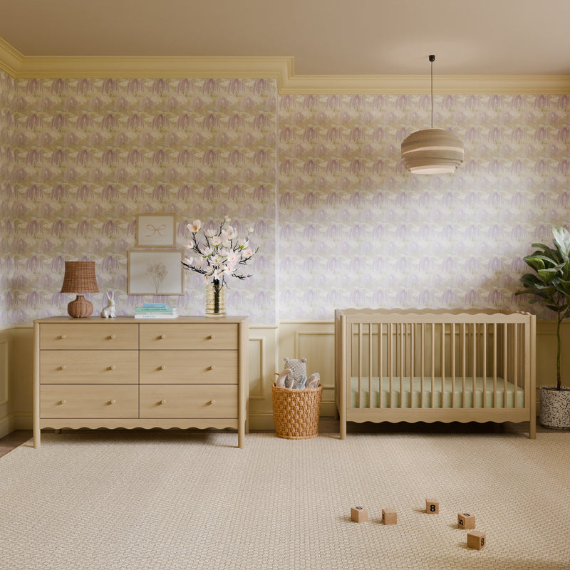 Load image into Gallery viewer, Babyletto Swell 4-in-1 Convertible Crib with Toddler Bed Conversion Kit
