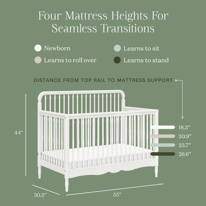 Load image into Gallery viewer, Namesake Liberty 4-in-1 Convertible Spindle Crib
