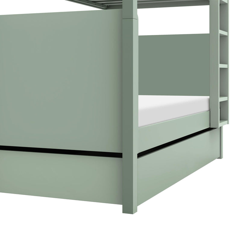 Load image into Gallery viewer, Babyletto TipToe Twin Storage Trundle Bed
