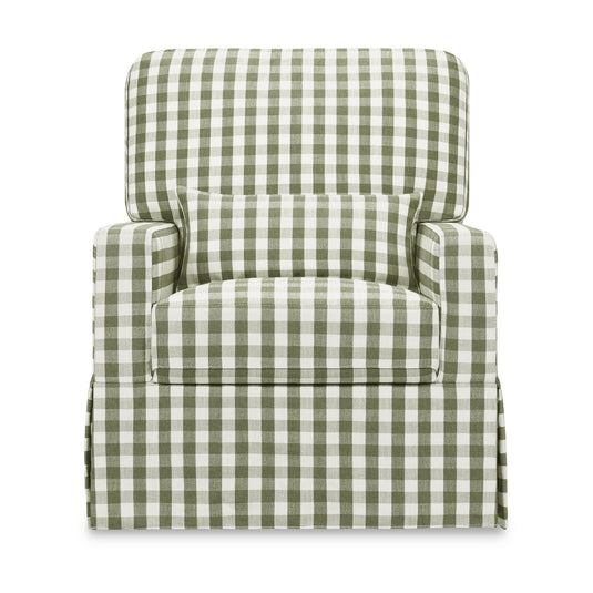 Namesake Crawford Pillowback Comfort Swivel Glider