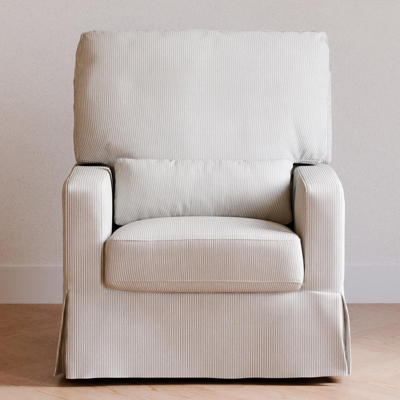 Load image into Gallery viewer, Namesake Crawford Pillowback Comfort Swivel Glider

