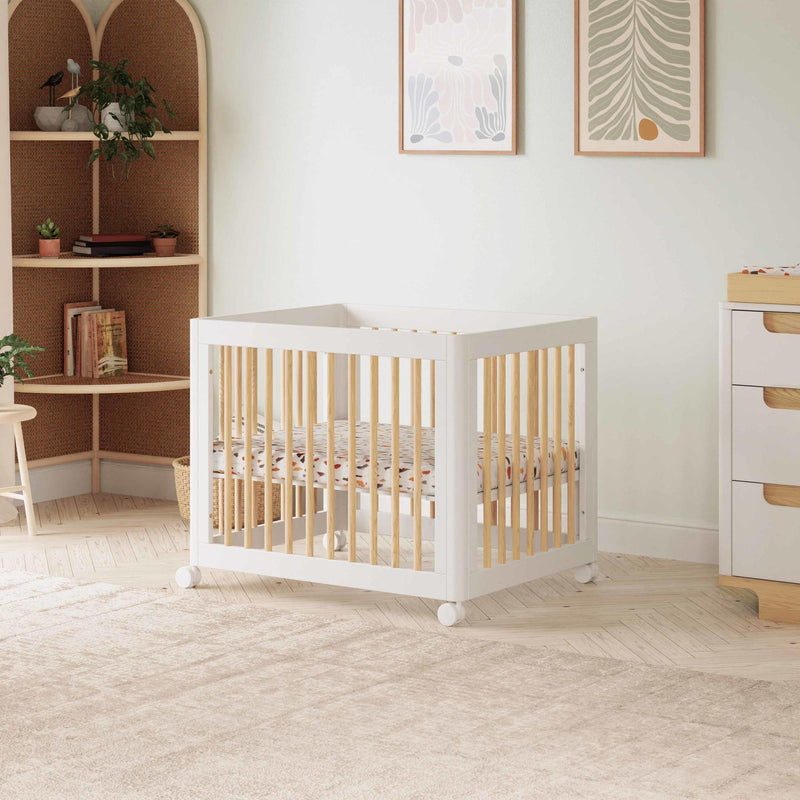 Load image into Gallery viewer, Babyletto Yuzu 8-in-1 Convertible Crib with All-Stages Conversion Kits
