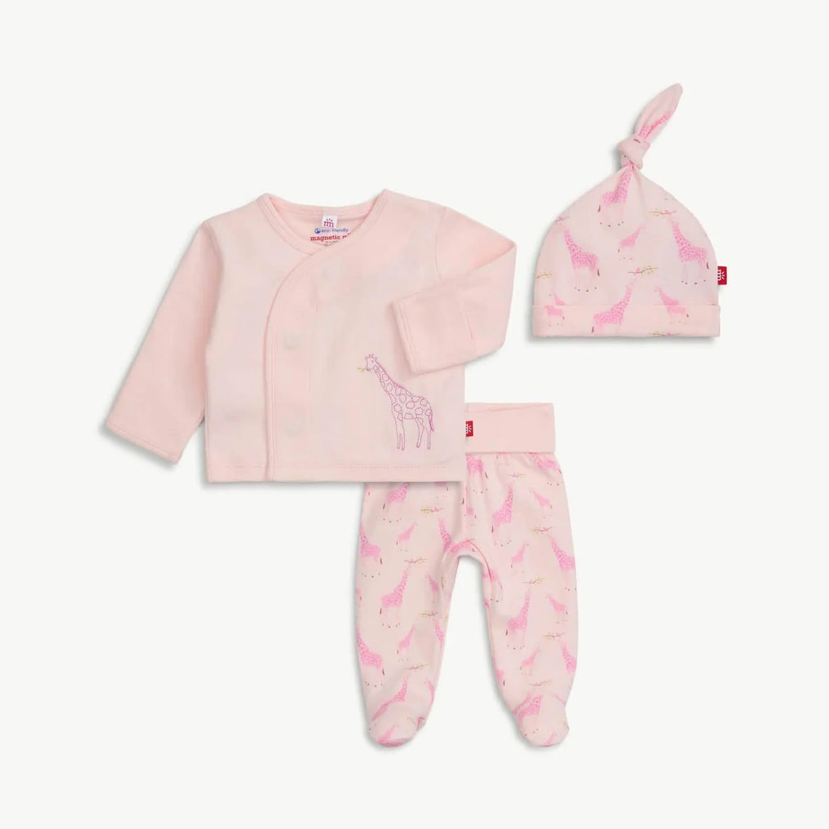 Magnetic Take Me Home Set - Pink Jolie Giraffe, Newborn