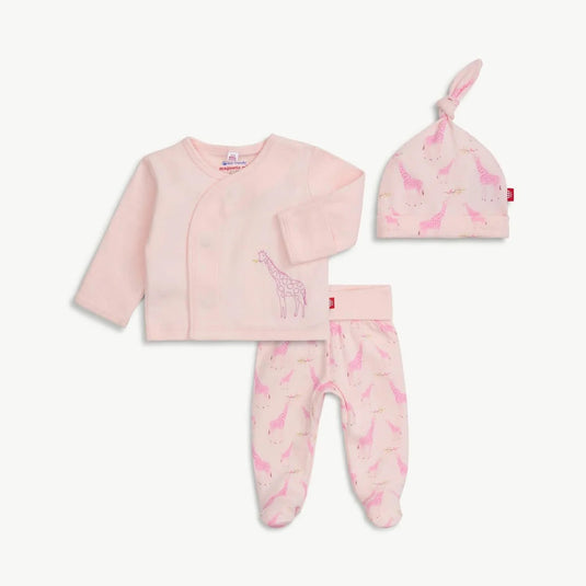Magnetic Take Me Home Set - Pink Jolie Giraffe, Newborn