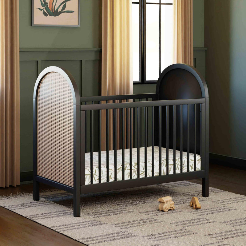 Load image into Gallery viewer, Babyletto Bondi Cane 3-in-1 Convertible Crib with Toddler Bed Conversion Kit
