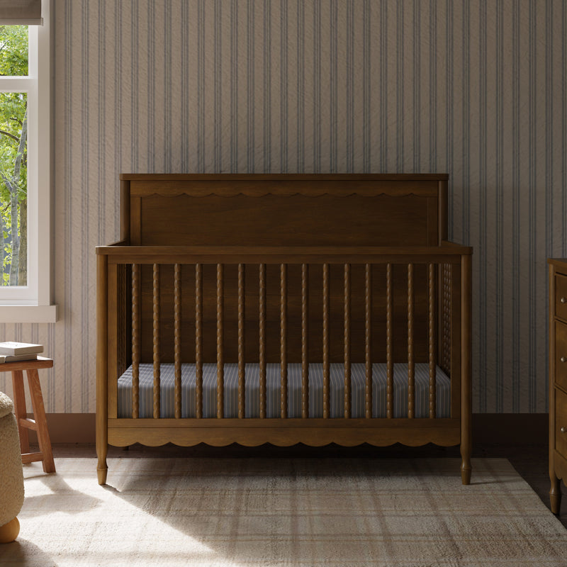 Load image into Gallery viewer, Namesake Ambrosia 4-in-1 Convertible Crib
