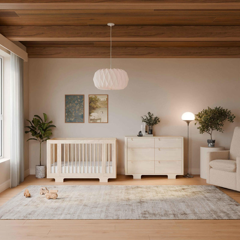 Load image into Gallery viewer, Babyletto Yuzu 8-in-1 Convertible Crib with All-Stages Conversion Kits
