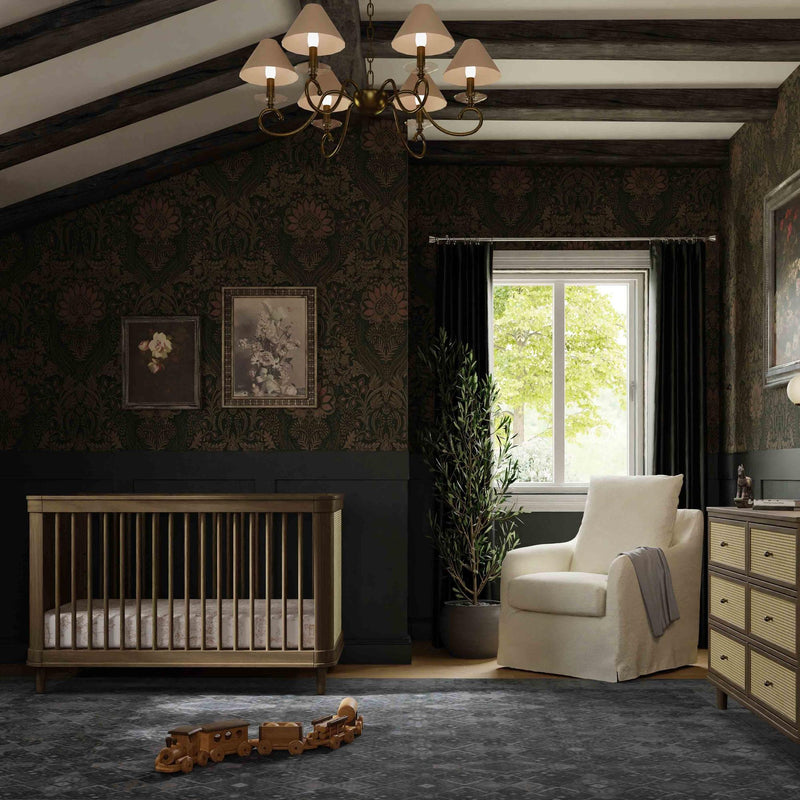Load image into Gallery viewer, Namesake Marin with Cane 3-in-1 Convertible Crib
