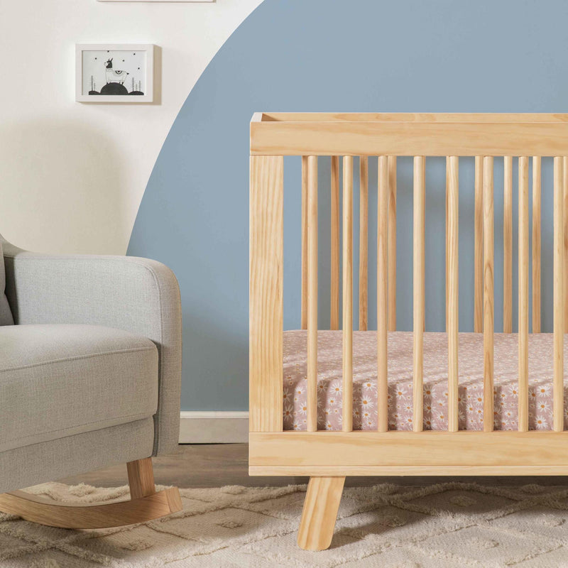 Load image into Gallery viewer, Babyletto Hudson 3-in-1 Convertible Crib with Toddler Bed Conversion Kit
