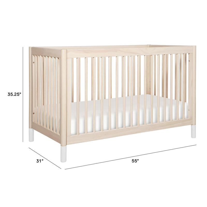 Load image into Gallery viewer, Babyletto Gelato 4-in-1 Convertible Crib with Toddler Bed Conversion Kit
