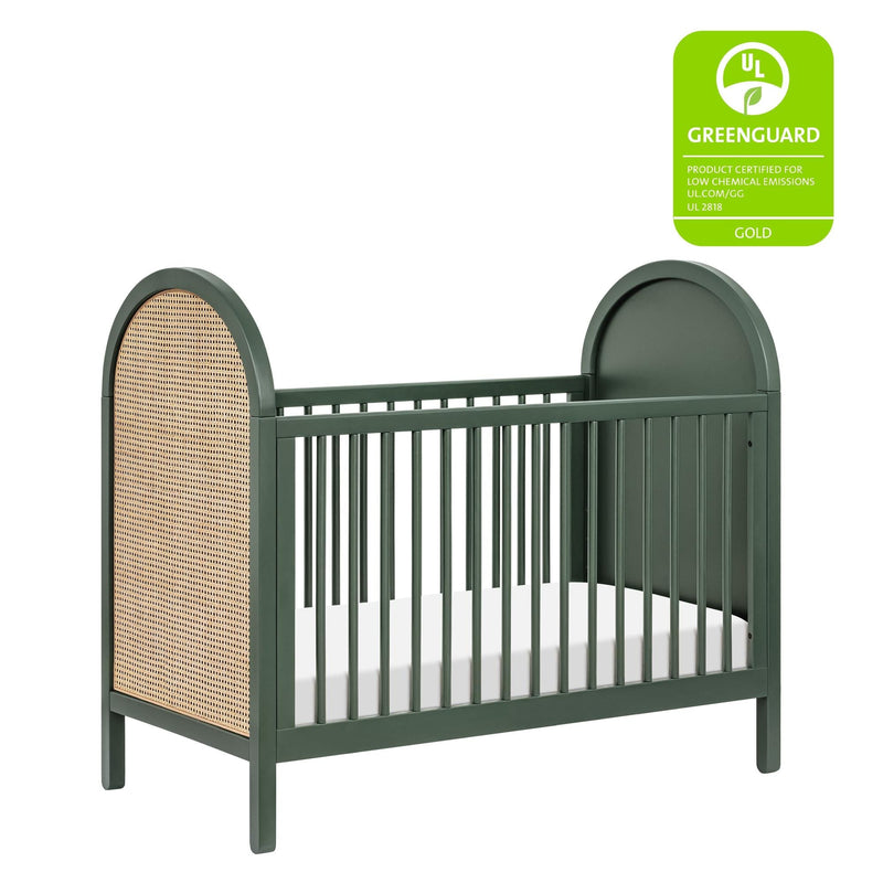 Load image into Gallery viewer, Babyletto Bondi Cane 3-in-1 Convertible Crib with Toddler Bed Conversion Kit
