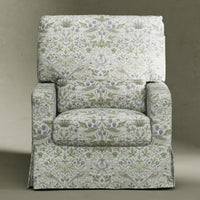 Morris & Co. x Namesake Crawford Pillowback Comfort Swivel Glider