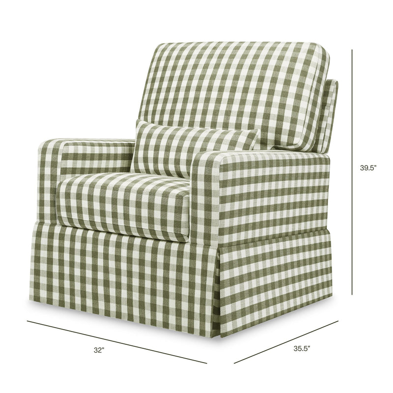 Load image into Gallery viewer, Namesake Crawford Pillowback Comfort Swivel Glider
