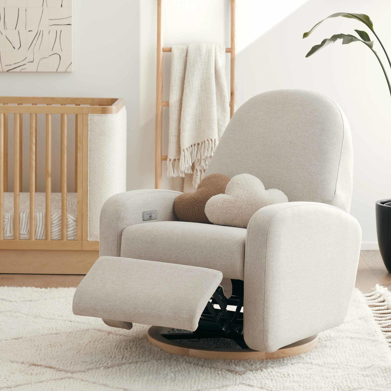 Load image into Gallery viewer, Babyletto Nami Electronic Recliner and Swivel Glider Recliner with USB port
